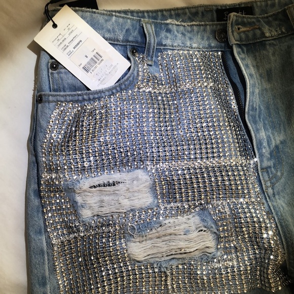 Refurbished with own design Bardot jeans - Picture 5 of 12